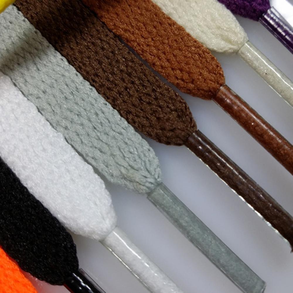 1Pair Fashion Shoelace Athletic Sport Sneakers Flat Shoelaces Bootlaces