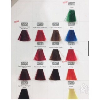 Nhuộm tóc Colorline đủ 56 mã màu