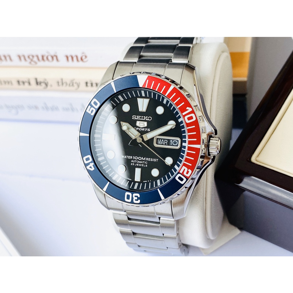 Đồng hồ nam dây thép Seiko 5 Sport SNZF15K1