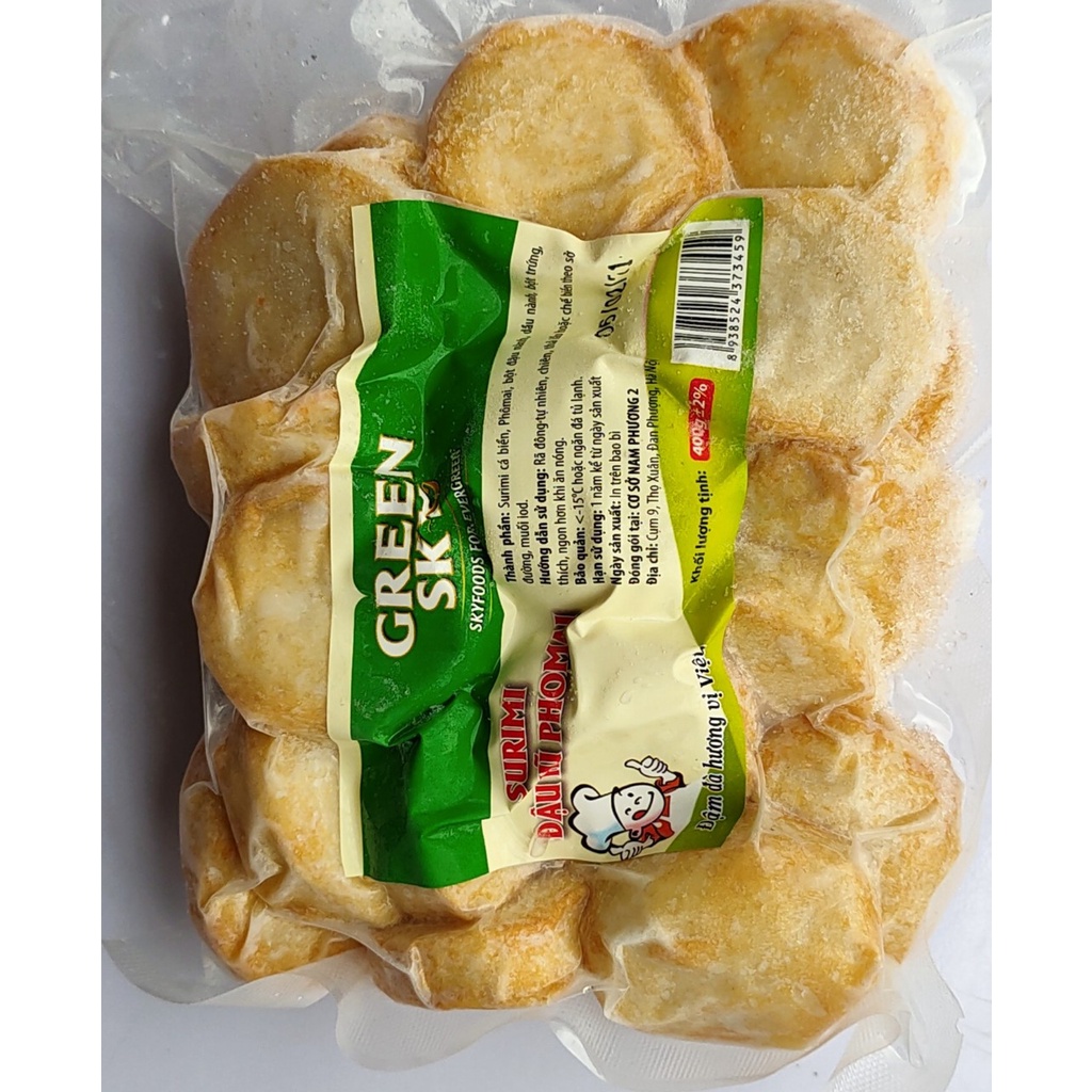 Viên đậu hũ phomai 400gr hàng Việt Nam