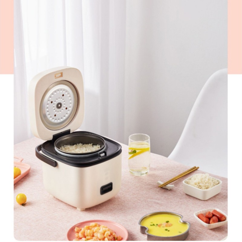 Nồi Cơm Điện Mini Đa Năng JIASHI Tiện Dụng Cho Du Lịch, Phượt, Picnic