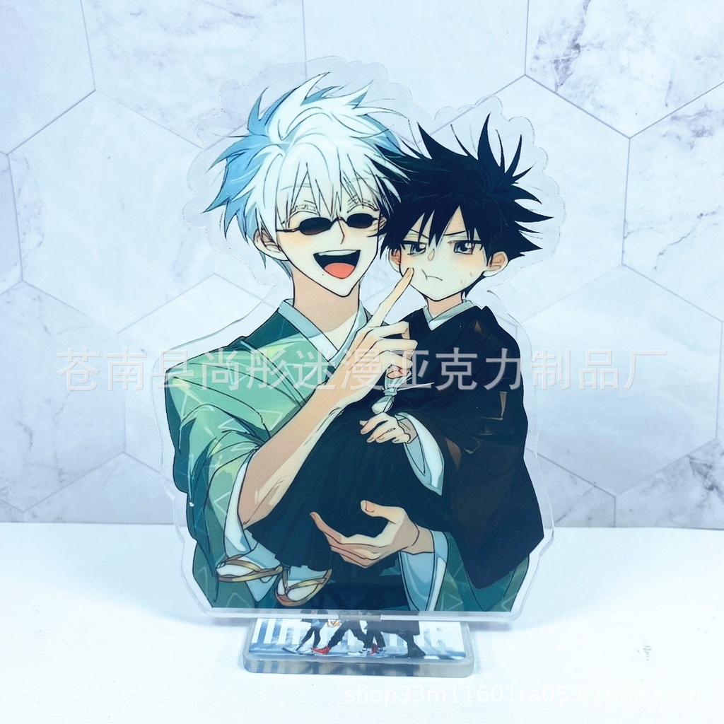 Mô hình nhân vật gojo satoru itadori yuji trong phim jujutsu kaisen