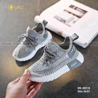Giày thể thao cao cấp phong cách Sport Supre siêu êm và thoáng khí cho bé trai và bé gái - GB115