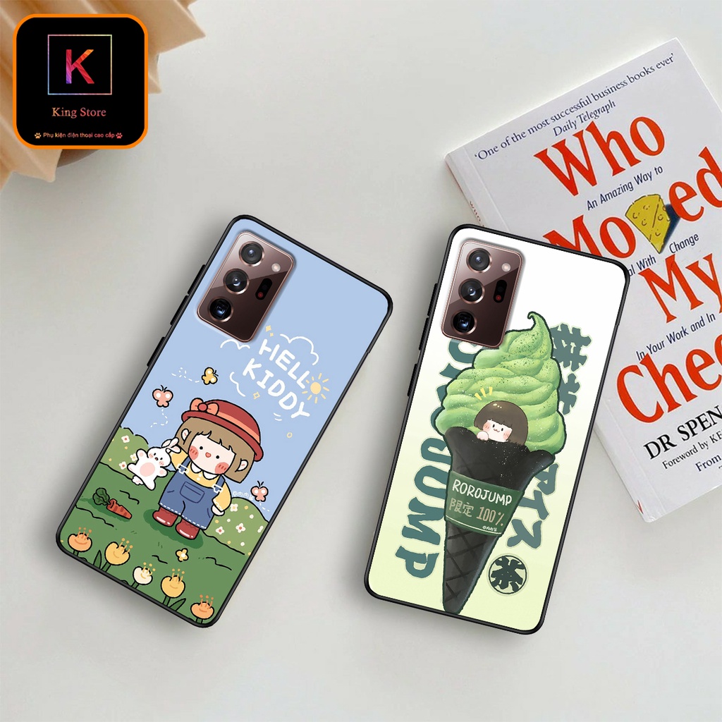 Ốp lưng Samsung Note 20 - Samsung Note 20 Plus - Samsung Note 20 Ultra - Ốp in hình Ngân hà &amp; Roro Jumb - Chất liệu TPU