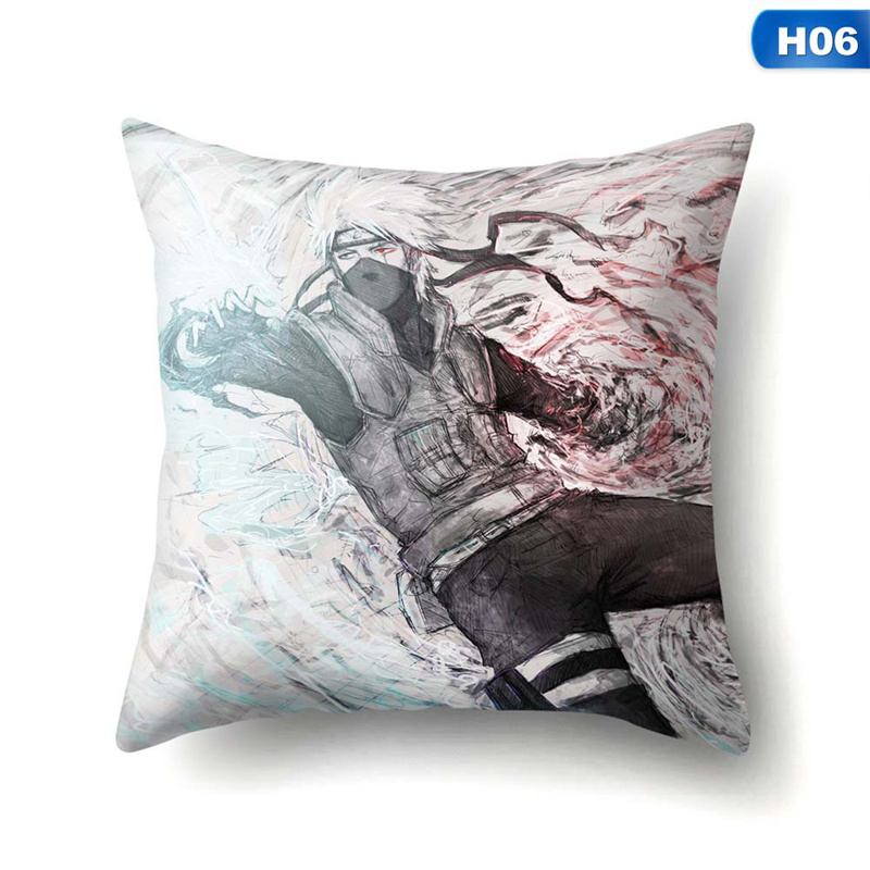 Vỏ gối sofa in hình anime Naruto độc đáo