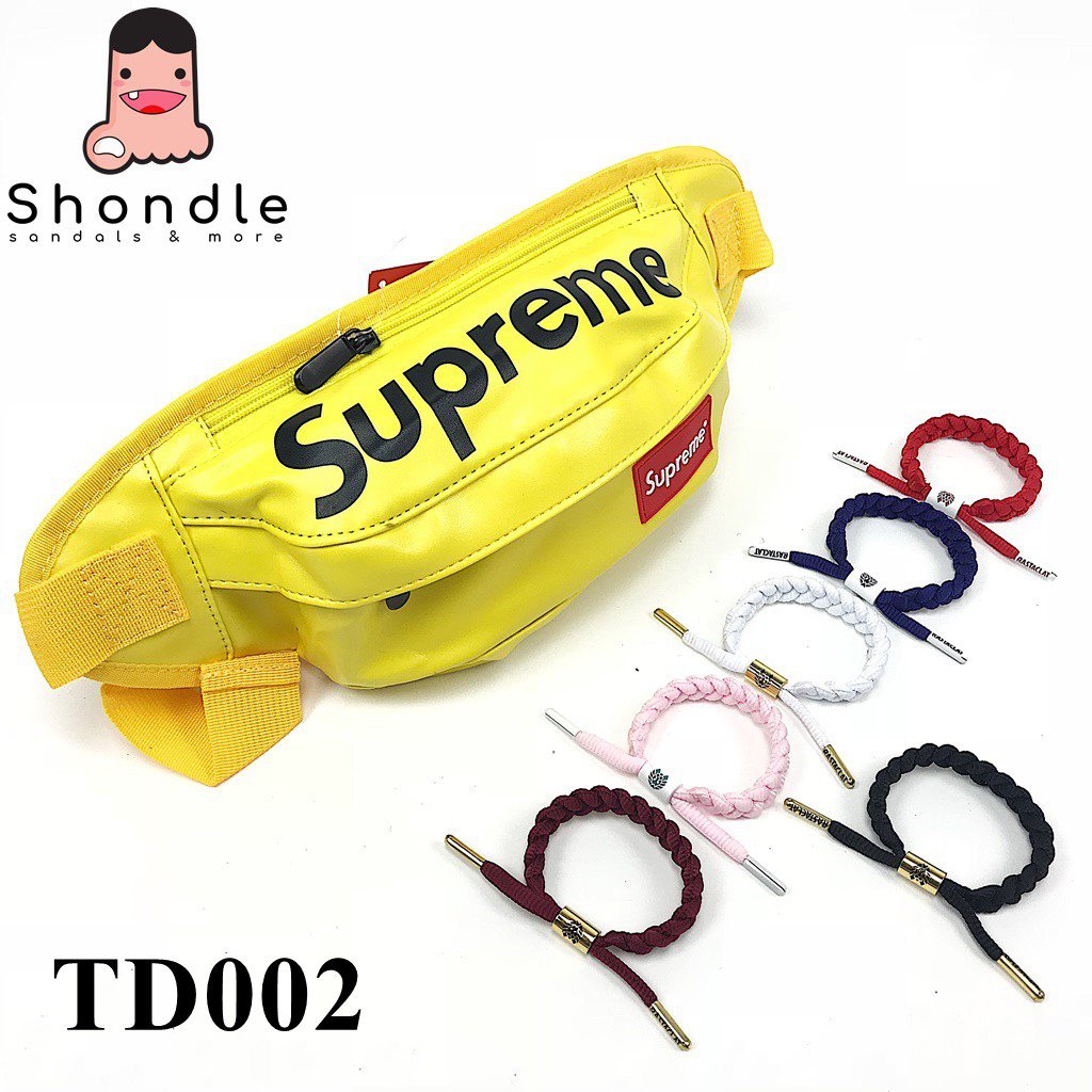 Túi bao tử Da supreme [combo Tặng Vòng Tay][Hình Thật] - TD002