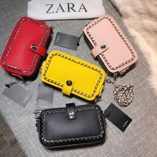 Túi ZARA viền xích