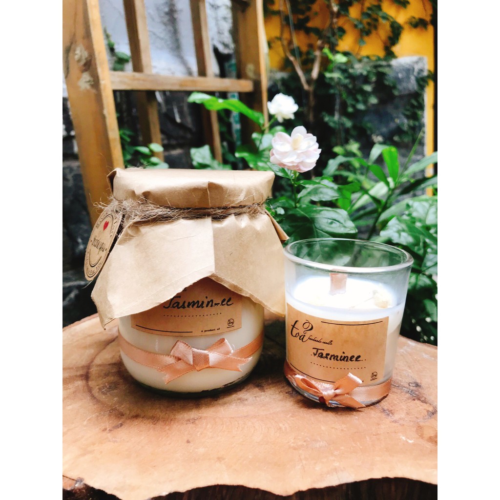 Nến nước hoa Jasminee | Tỏa Handmade Candle