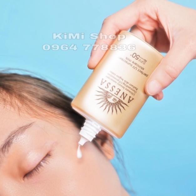 (MẪU MỚI NHẤT 2020) Kem chống nắng Anessa Shiseido Perfect UV Sunscreen Skincare Milk