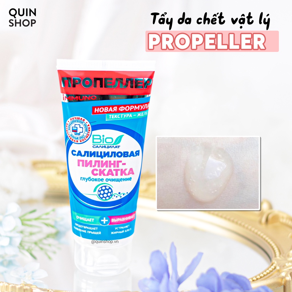 Tẩy Da Chết Vật Lý Propeller Salicylic Peeling 2 In 1