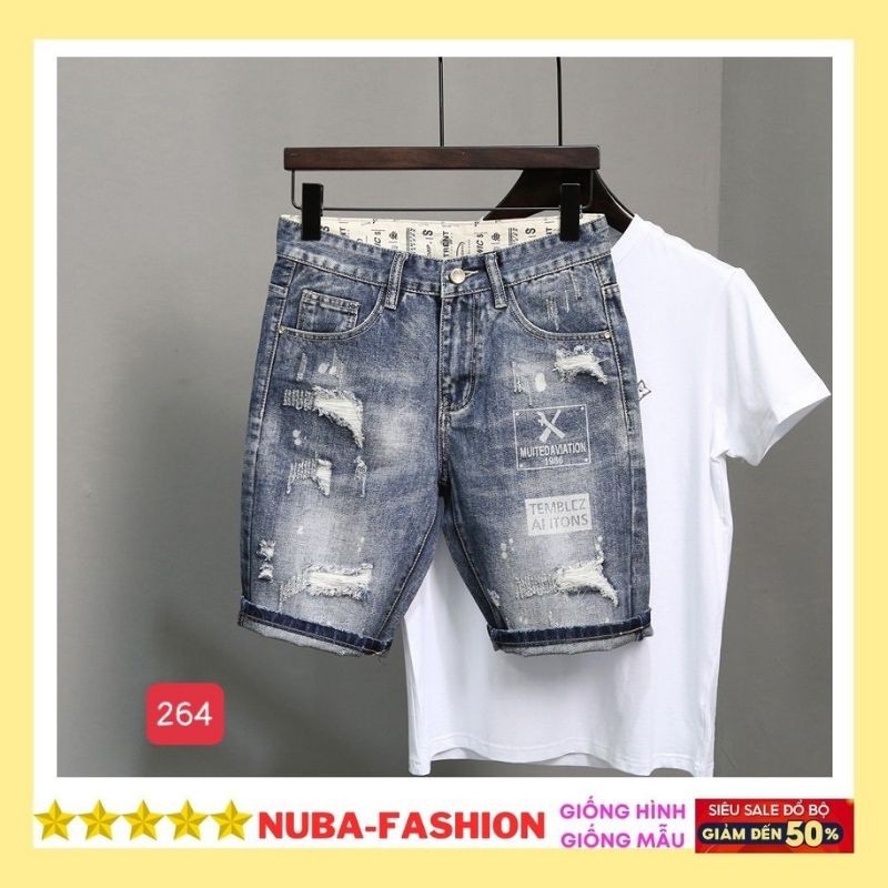 Quần short jean nam mẫu mới đẹp giá,quần bò TCS 264 | BigBuy360 - bigbuy360.vn