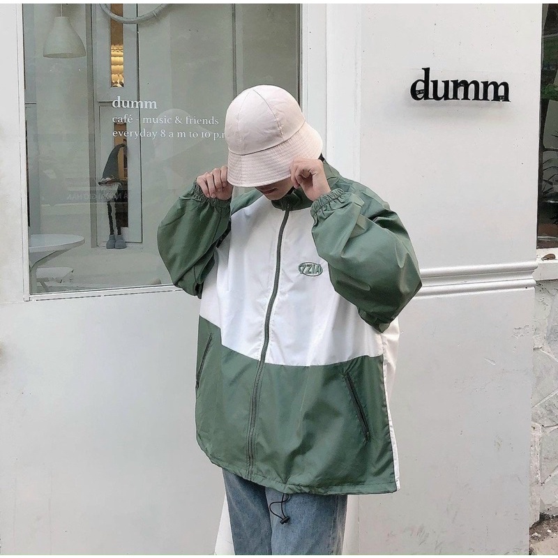 Áo khoác dù form rộng unisex áo khoác dù hot trend nam nữ 7ZIA