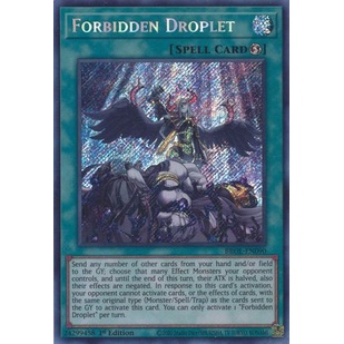 Thẻ bài Yugioh TCG Forbidden Droplet / BROLEN090'