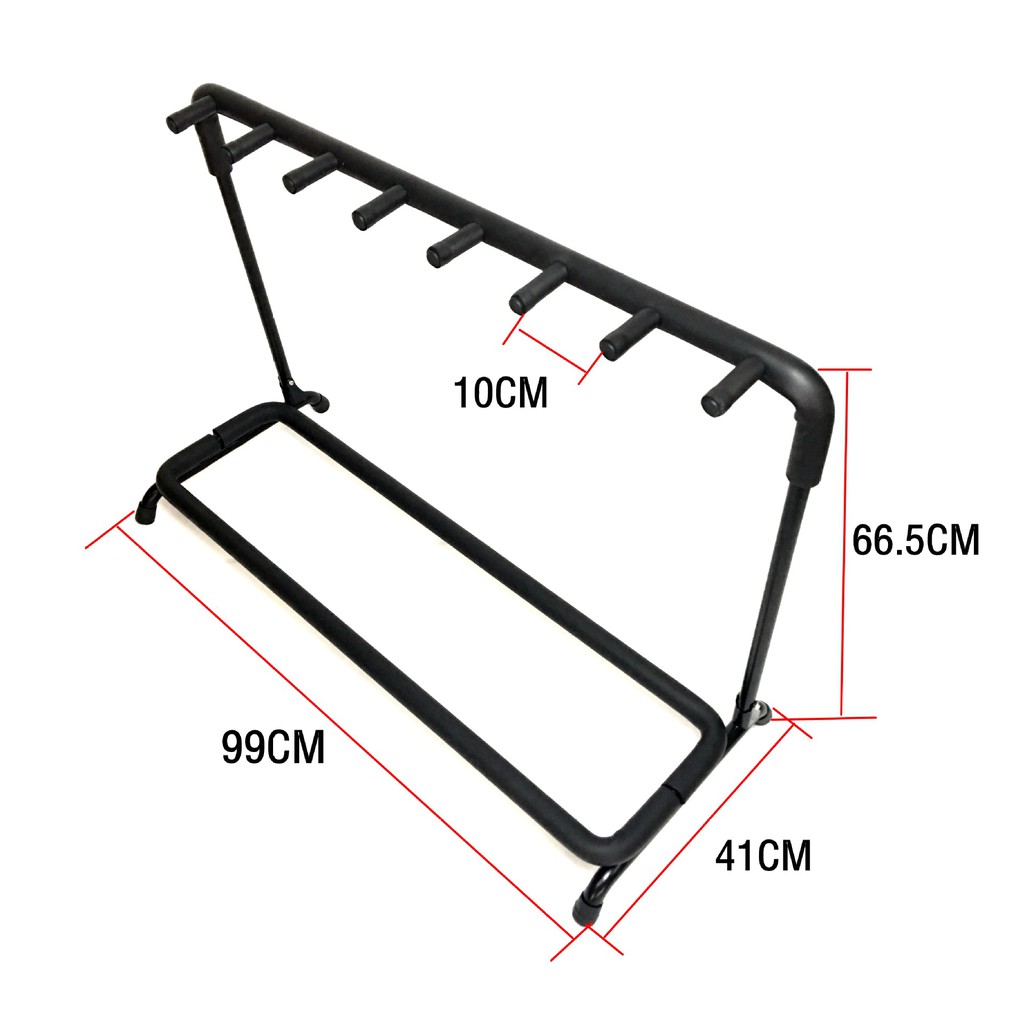 Giá Để Nhiều Guitar - Giá để 7 Guitar - Giá để 9 Guitar - Phân phối Sol.G