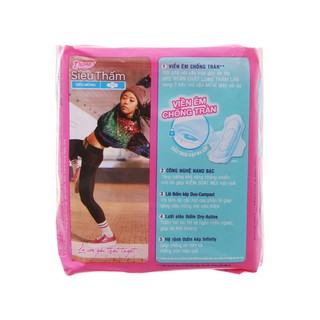 Băng vệ sinh Diana siêu thấm siêu mỏng cánh (8 miếng)