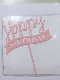 TOPER chữ happy birthday