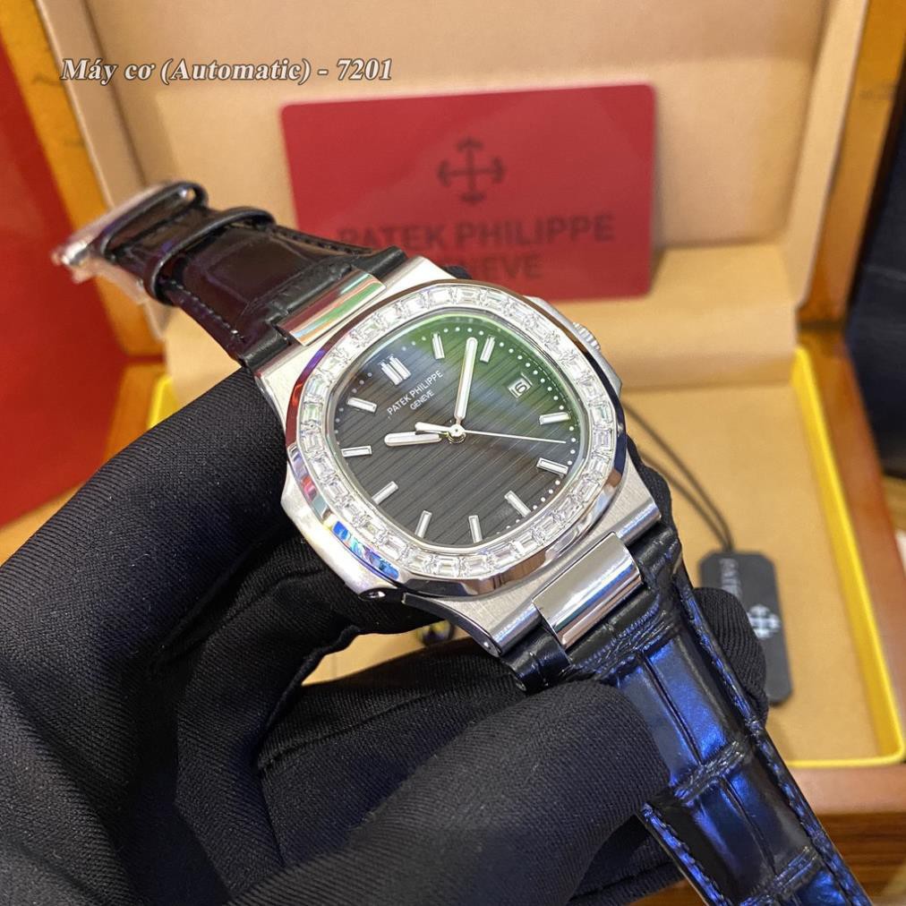 [ĐỒNG HỒ CƠ] Đồng hồ nam PP - Viền đá SIÊU CẤP - Bảo hành 24th - chống thấm nước | BigBuy360 - bigbuy360.vn