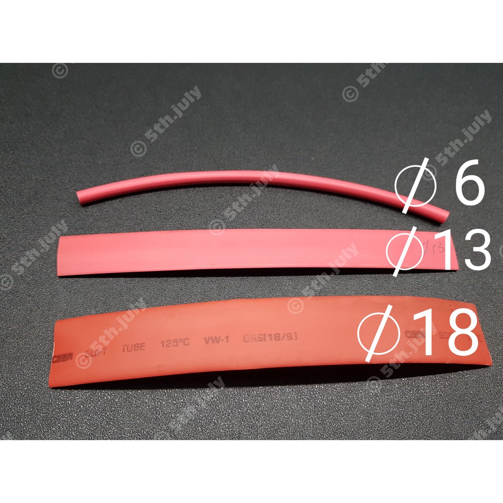 Ống gen co nhiệt, Ống co nhiệt Hồng Phi 6 13 18