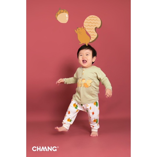 Chaang bộ dài tay cho bé Chaang Park mặc thu đông  AW22D10
