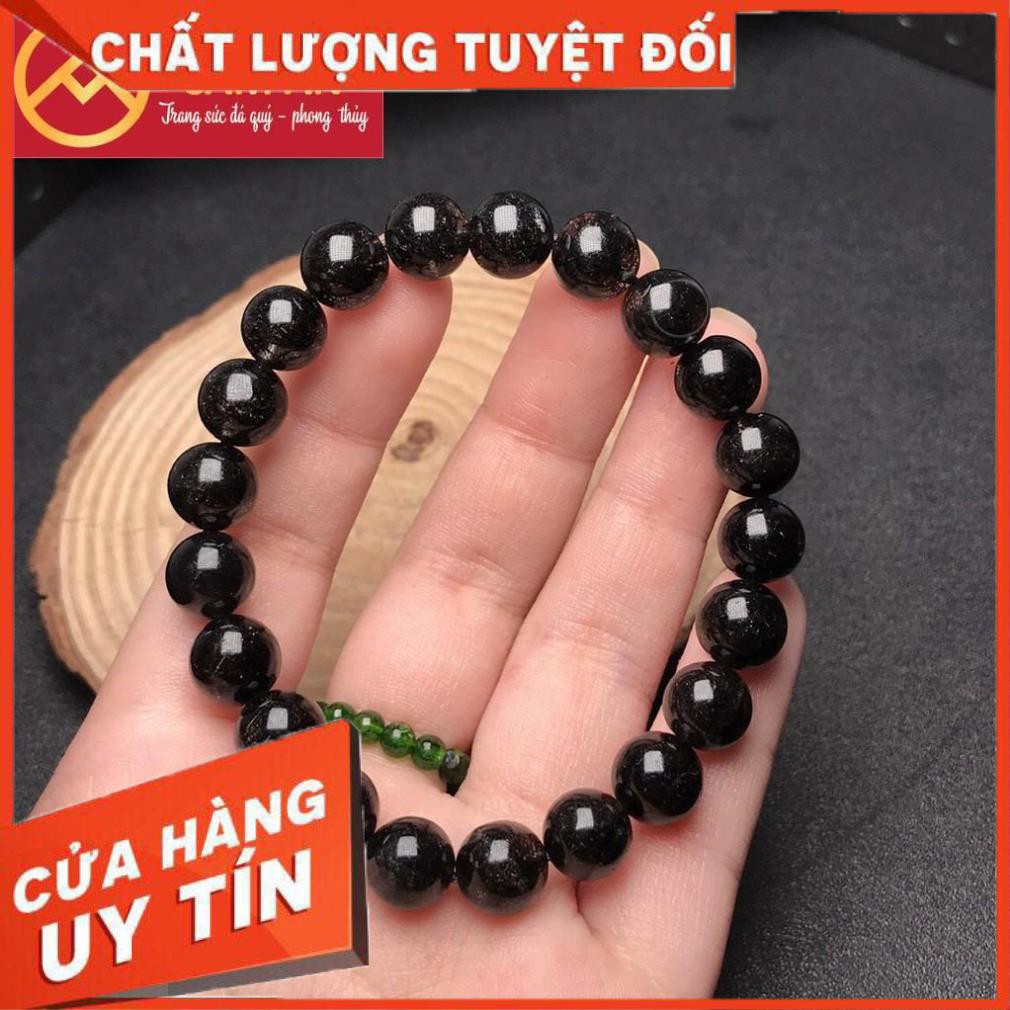 [ảnh thật - hàng xịn] Vòng Tay TOC Đen Cao Cấp KT10mm TD01