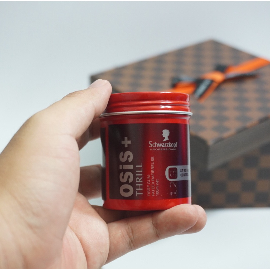 Ｃｏｍｂｏ Sáp vuốt tóc nam Osis+ Thrill + Gôm xịt tóc Siêu Giữ Nếp / keo xịt tóc/ wax | royal