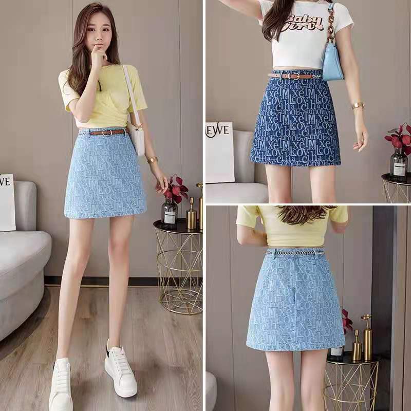 Váy Ngắn Chữ A Lưng Cao Kiểu Retro Hàn Quốc Dành Cho Nữ | BigBuy360 - bigbuy360.vn