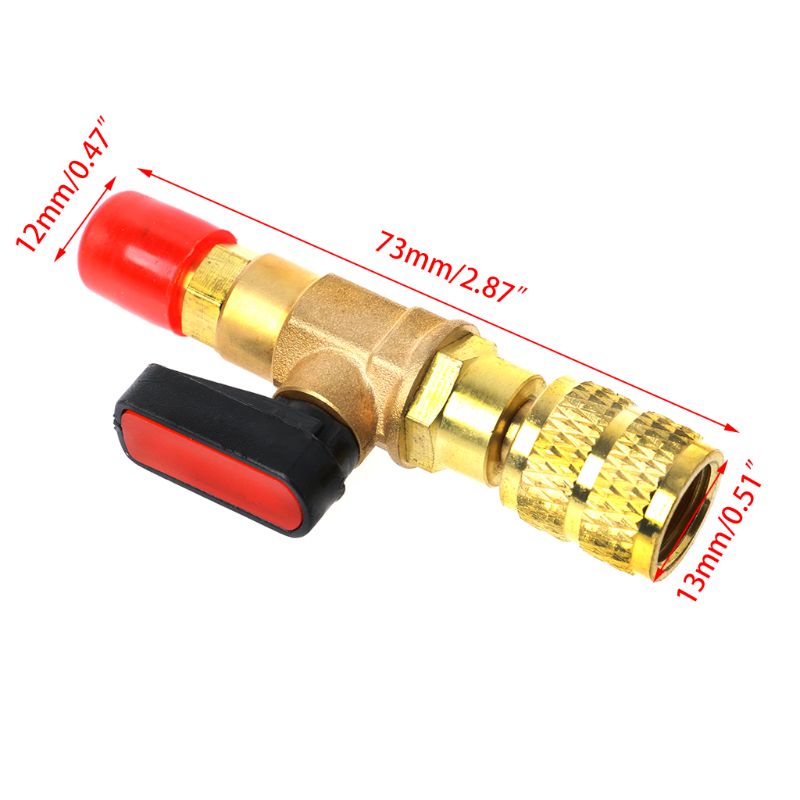 Van Sạc Thẳng Shas R410A Cho Đồng Hồ Đo Lường
