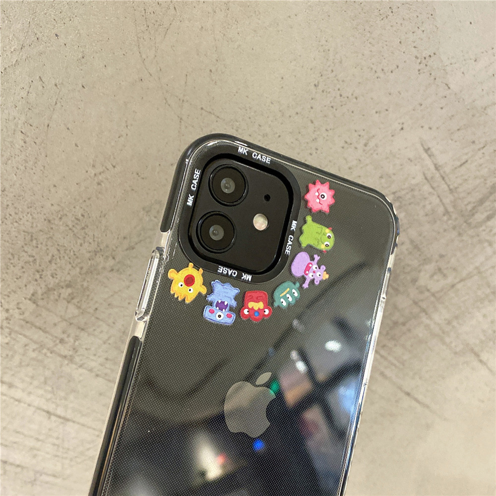 Ốp Điện Thoại Silicon Chống Sốc Cho Iphone 12pro Max 12mini 11pro Max Xs Max Xr Se 2020 7 8 Plus | BigBuy360 - bigbuy360.vn