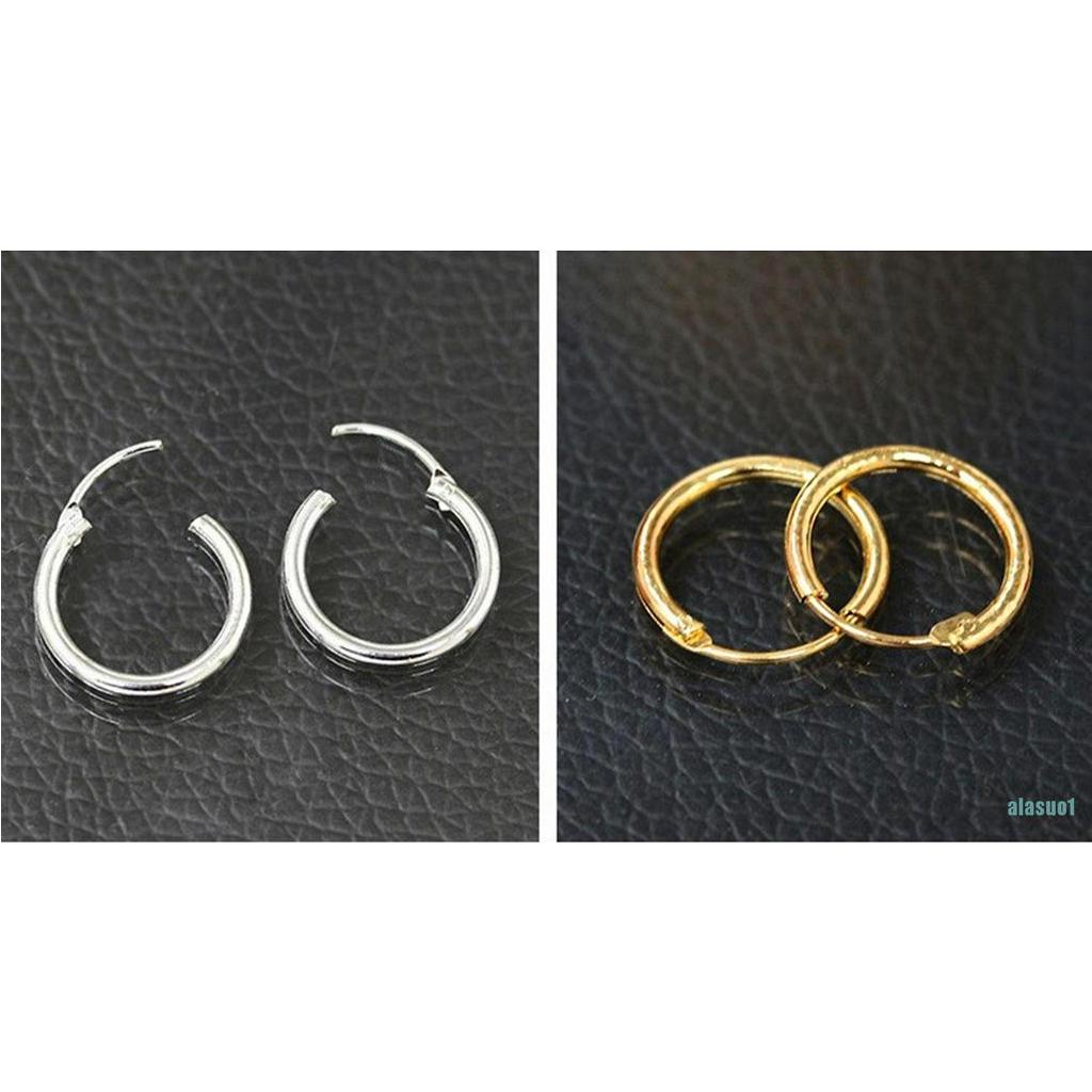 1 Khuyên Tai / Mũi / Môi Bằng Bạc Thời Trang