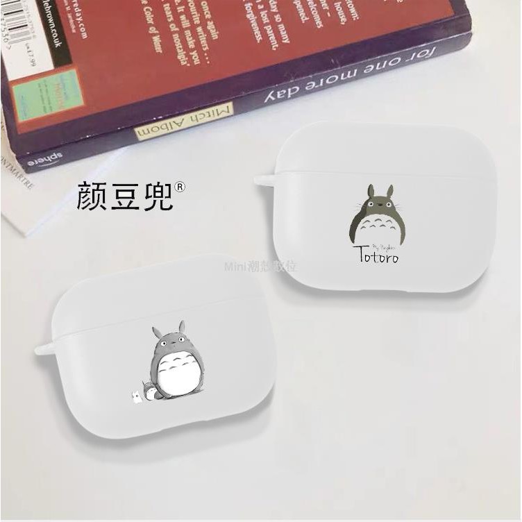 Vỏ Bọc Hộp Sạc Tai Nghe Không Dây Airpods 2 / 3 Thiết Kế Hình Totoro Miyazaki Hayao | BigBuy360 - bigbuy360.vn
