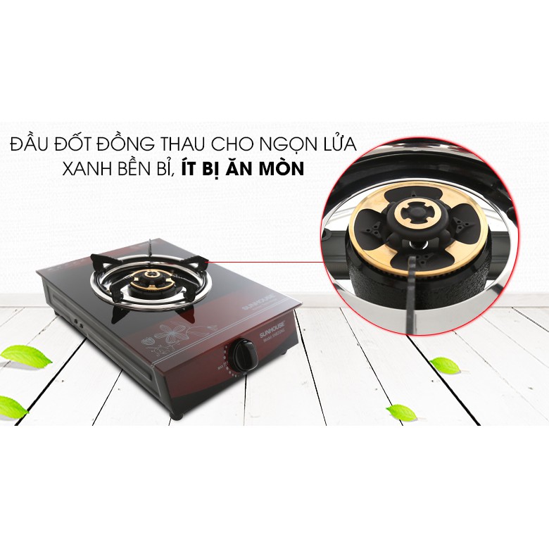 Bếp Ga Bếp Gas Đơn Sunhouse SHB212KG Hàng Chính Hãng Sunhouse
