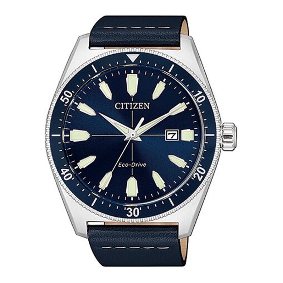 Đồng Hồ Nam Citizen Dây Da AW1591-01L - Mặt Xanh