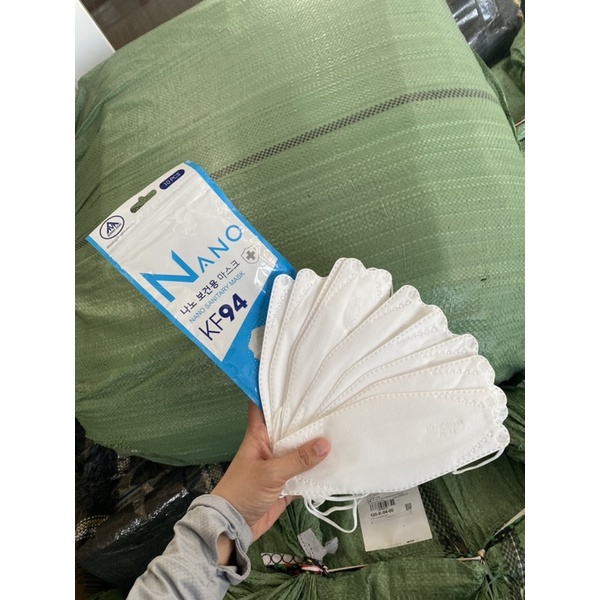 set 100 cái khẩu trang Kf94 Nano