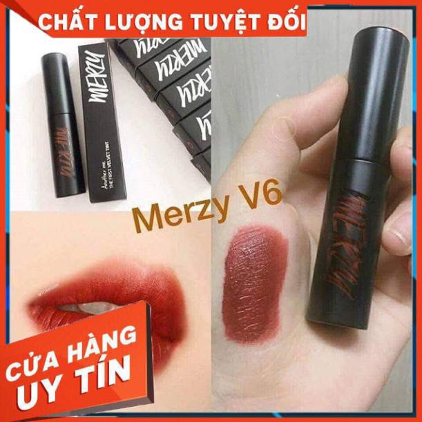 [AUTH] - Merzy - Son kem thỏi Merzy Another Me The First Velvet Tint V6 (Auth - Sẵn màu mới kem thỏi)