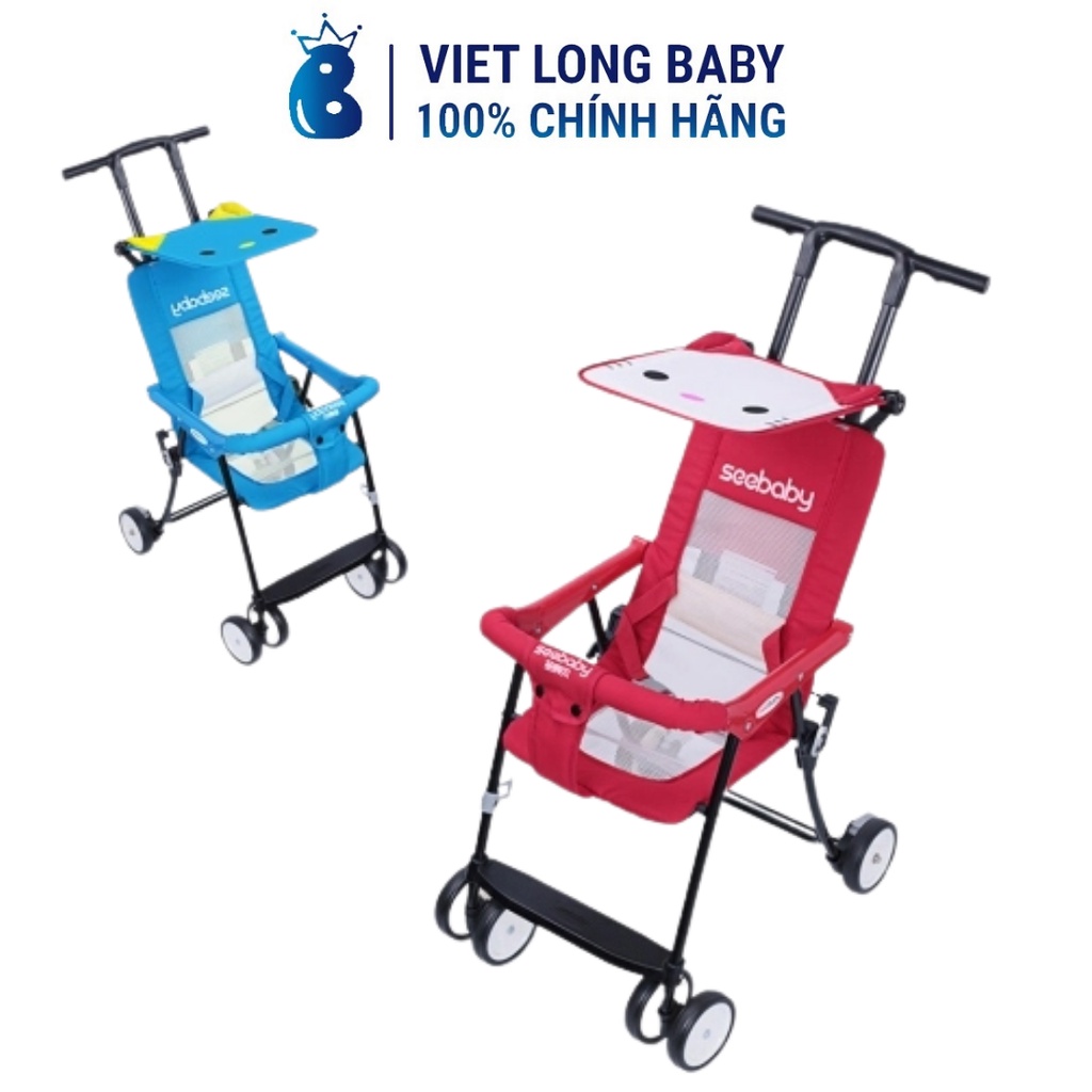 Xe đẩy du lịch gấp gọn siêu nhẹ Seebaby QQ1-2