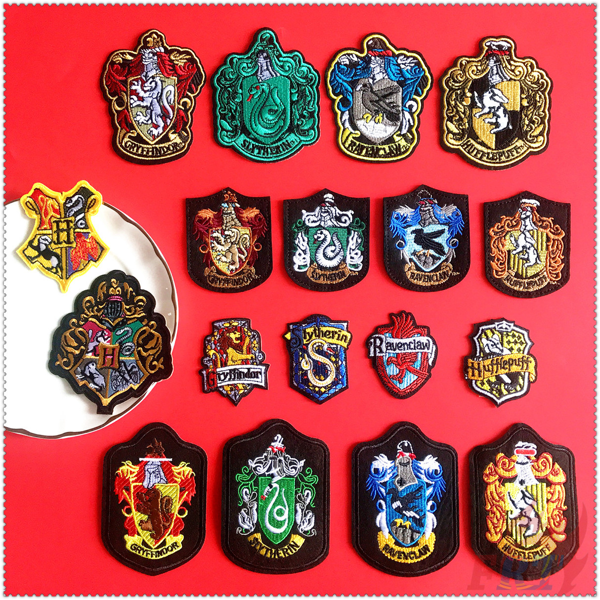 Sticker Ủi Thêu Hình 1 Huy Hiệu Harry Potter