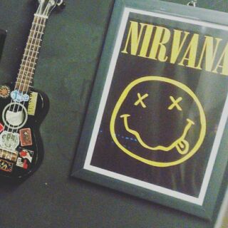 Poster Gorillaz, Nirvana, The Beatles, Opeth, Metallica, Pink Floyd, Guns and Roses, Green Day, My Chemical Romance rock