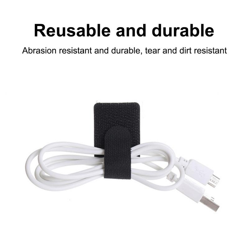 Dây quấn cố định dây cáp HDOORLINK bằng nilon có thể tái sử dụng tiện lợi