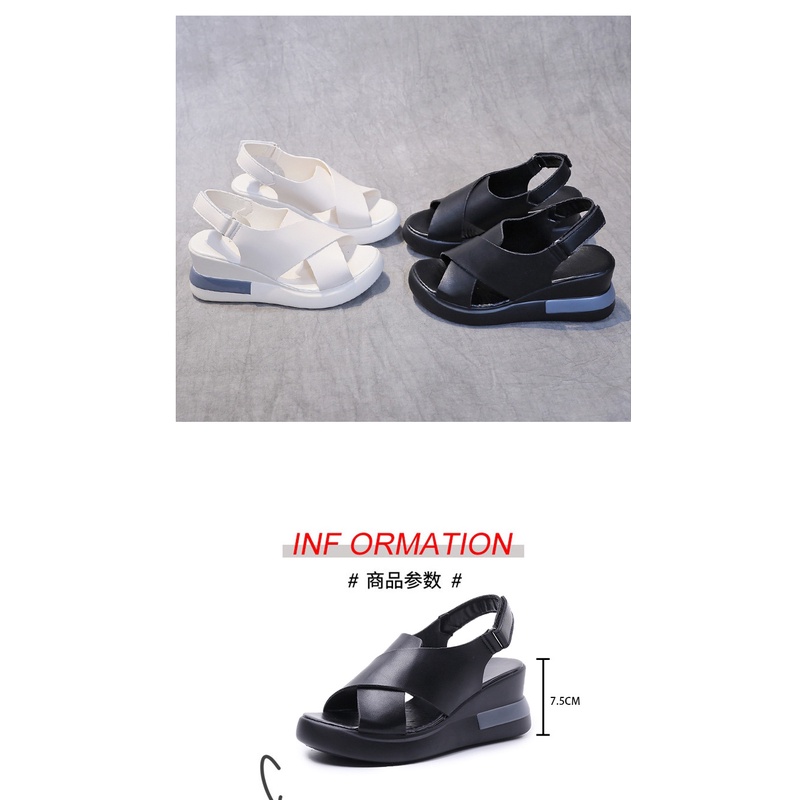 Giày Sandal Đế Xuồng Mềm Mại Thời Trang Mùa Hè 2022 Cho Nữ