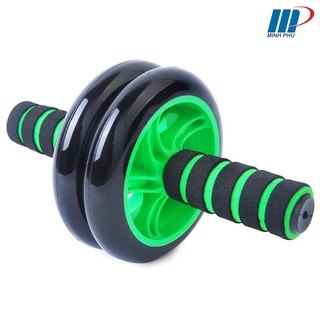Máy tập cơ bụng AB new 2 bánh kèm thảm lót gối