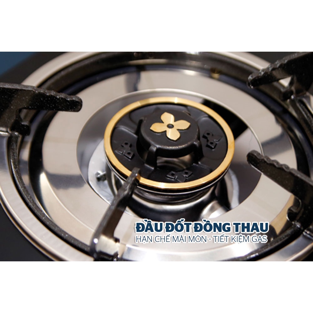 Bếp gas dương đơn kính họng thường Sunhouse SHB212KT