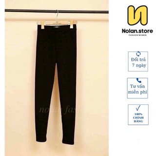 Quần legging lót lông siêu dày ấm