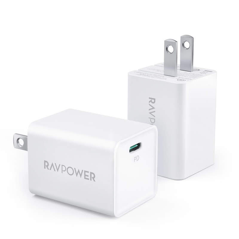 Củ sạc nhanh 30w 1 cổng type-c RAVPower RP-PC157- hỗ trợ PD/PPS