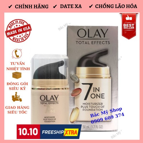 Kem dưỡng da chống lão hóa Olay Total Effects 7in1 50ml