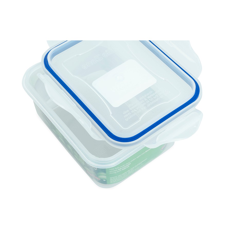 Hộp bảo quản thực phẩm ngăn mát Sunhouse BioZone KB-CO440P, Dung tích 440ml