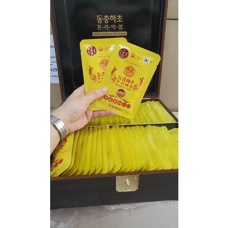 Nước Tinh Chất Đông Trùng Hạ Thảo Daedong Hàn Quốc 60 Gói x 30ml