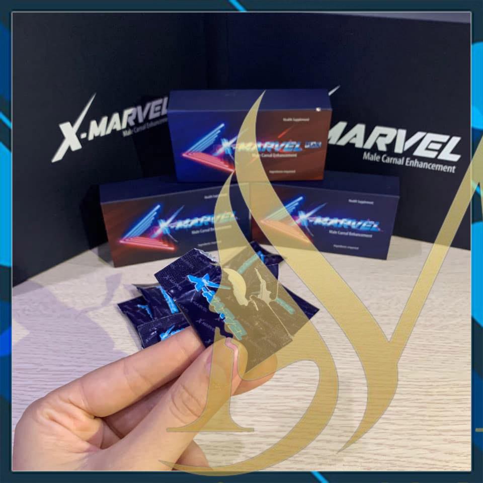 Viên Ngậm Tăng Cường Sinh Lý X-Marvel - Chính Hãng Hộp 12 Viên Ngậm - Mẫu Mới