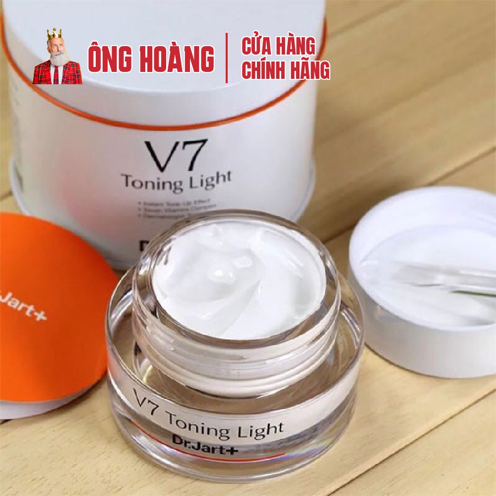 Kem dưỡng trắng tái tạo da V7 Toning Light Dr.Jart+