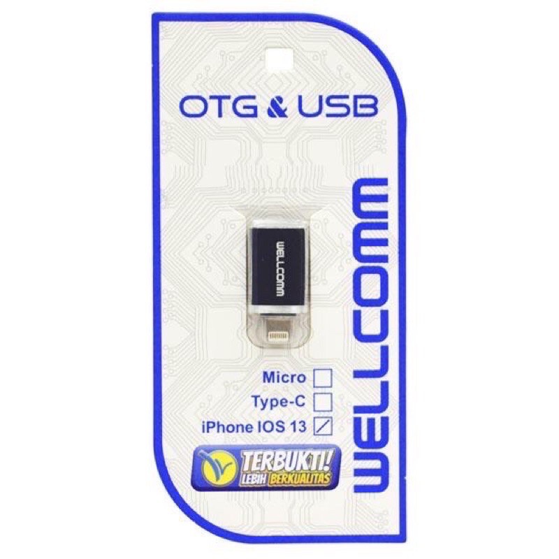 Wellcomm Otg Cho Iphone Apple Ios 13