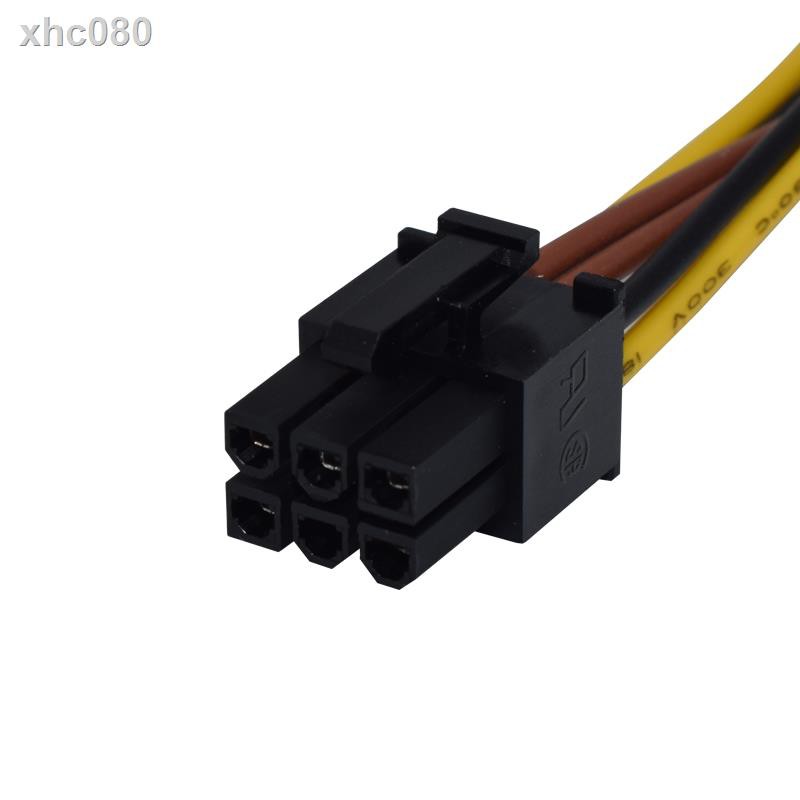 Dây Cáp Nguồn Chuyển Đổi 4pin Sang 6pin Pci-E 6pin Pci-E Pci | BigBuy360 - bigbuy360.vn